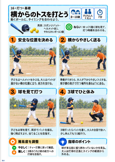 野球ドリル 4